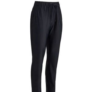 Like New! G/FORE Womens Relaxed Fit Tech Nylon Track Golf Pants Black in Size M